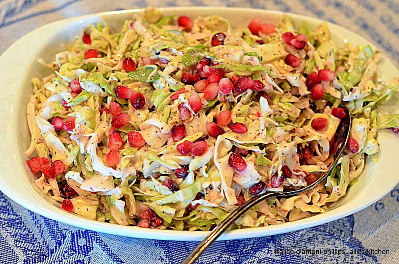 Pomegranate Coleslaw