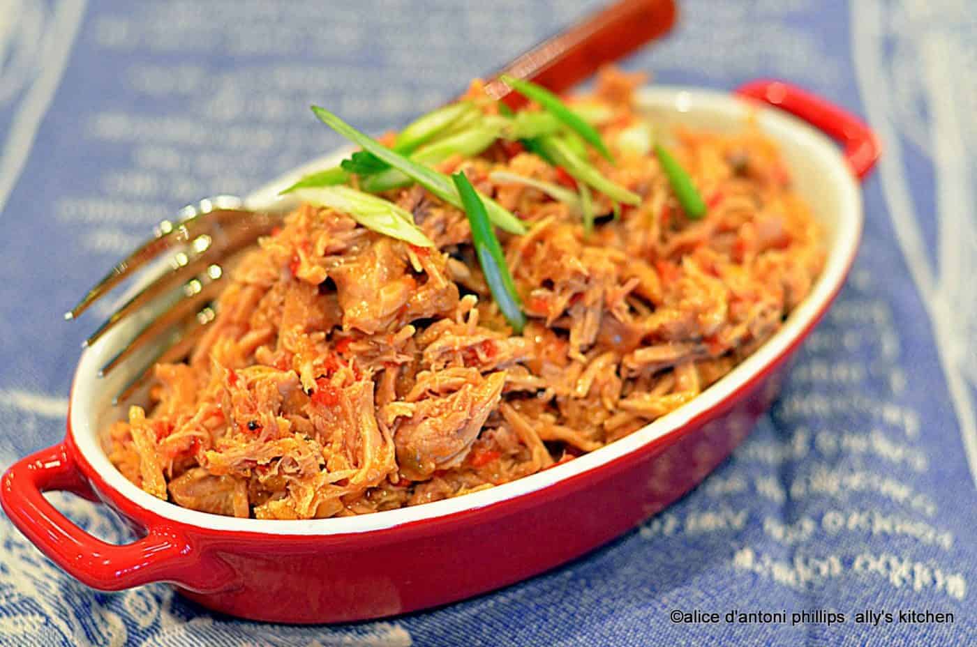 Sweet Pepper Relish BBQ Pork