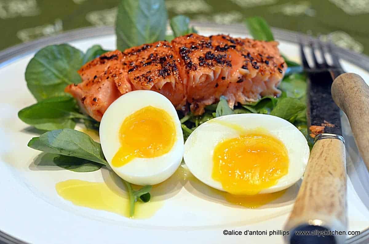 south african spiced salmon eggs, salmon