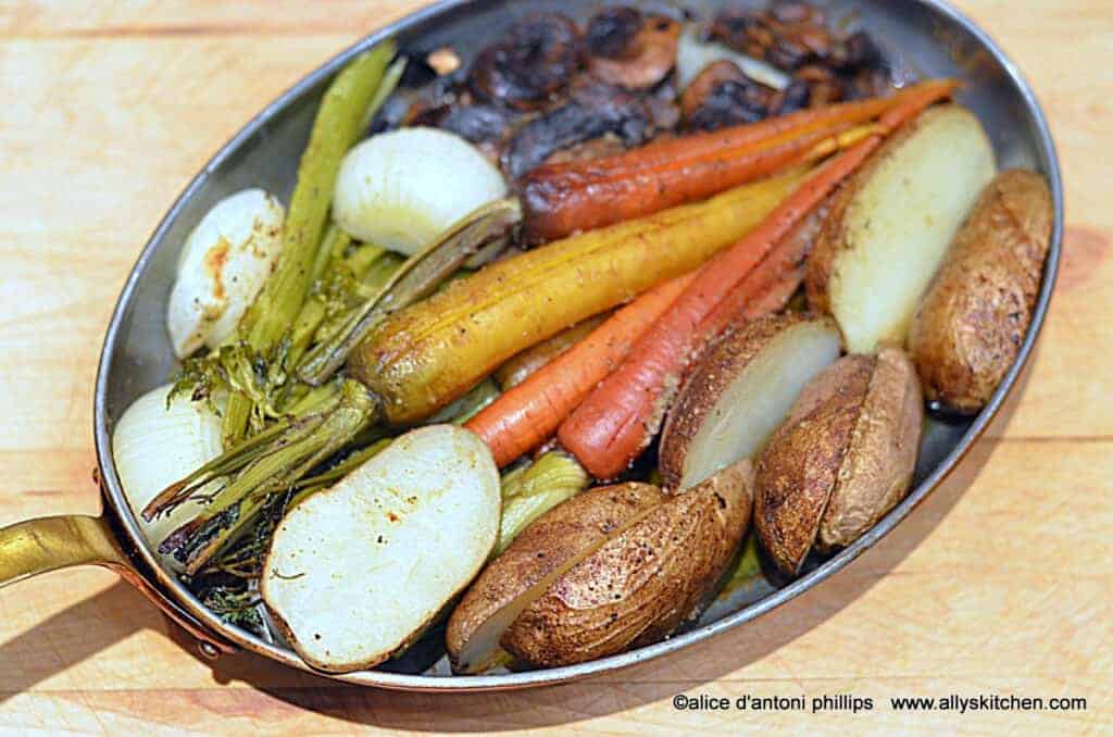 roasted veggies