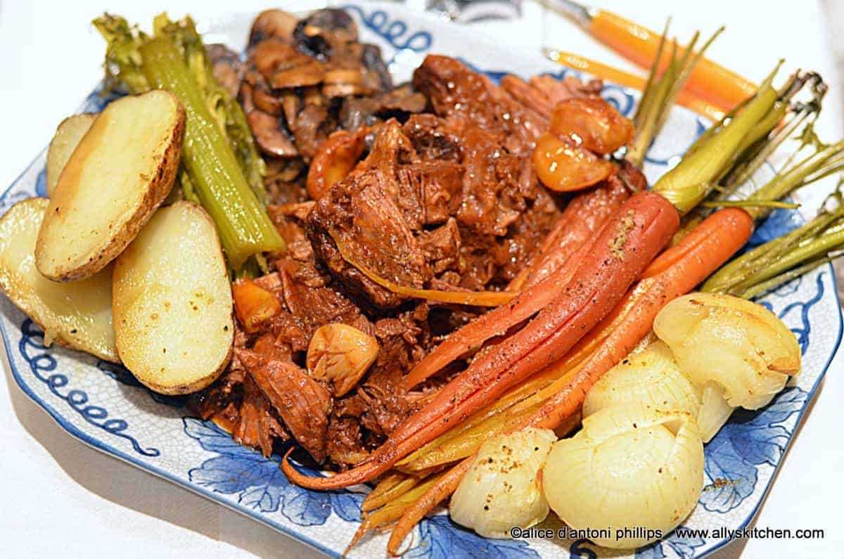 Mediterranean Slow Roasted Pot Roast