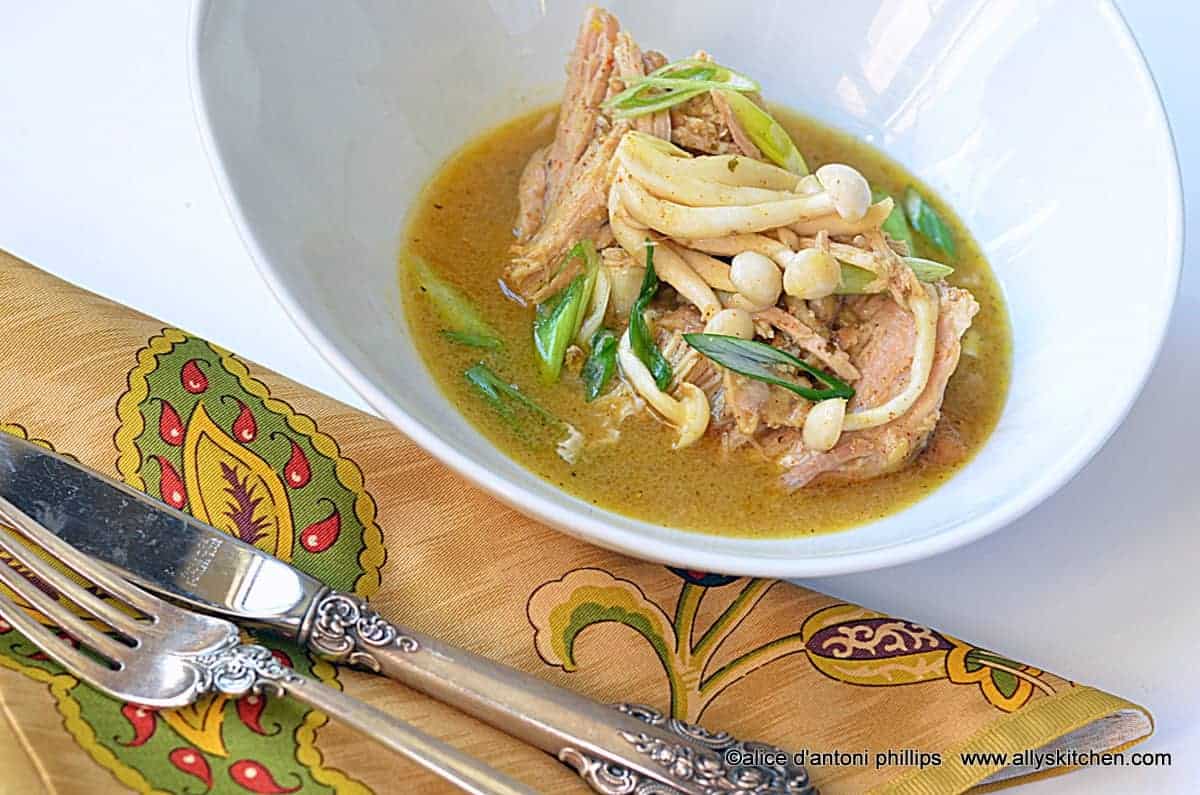 Thai Red Curry Lemongrass Pork