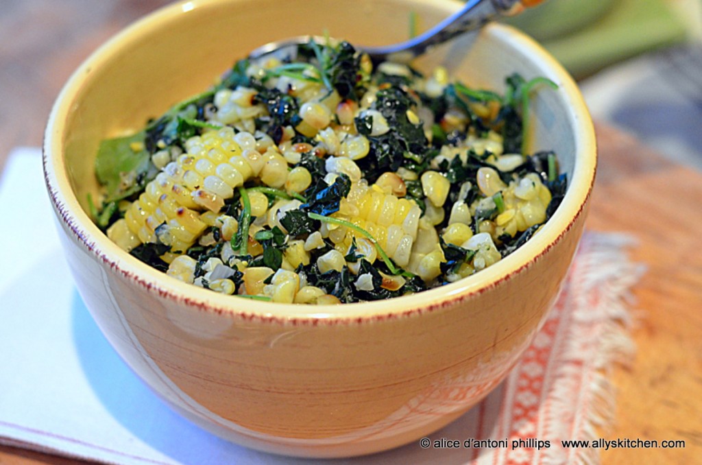 tuscan kale & roasted cornkale recipesally's kitchen