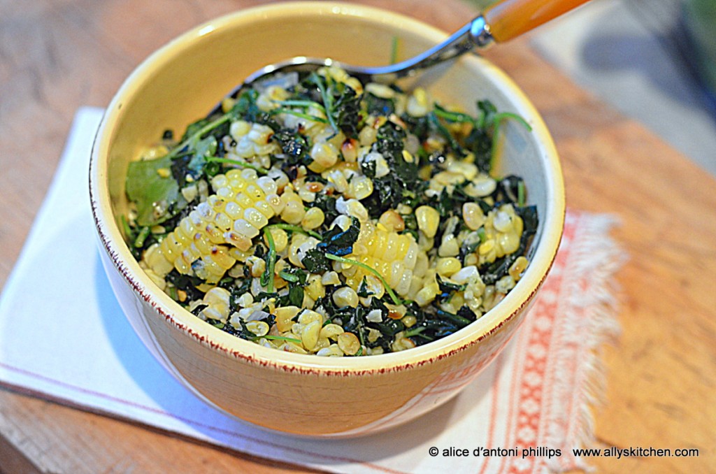 tuscan kale & roasted cornkale recipesally's kitchen