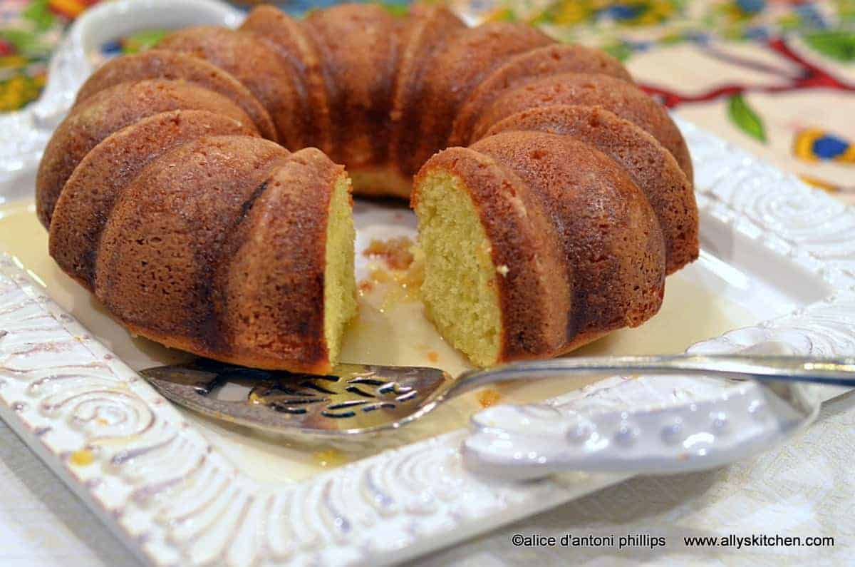 ~whiskey sour lemon ciambella~