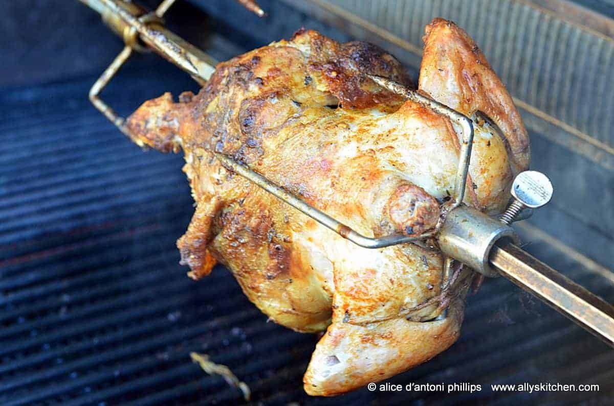 ~jamaican jerk whole grilled chicken~