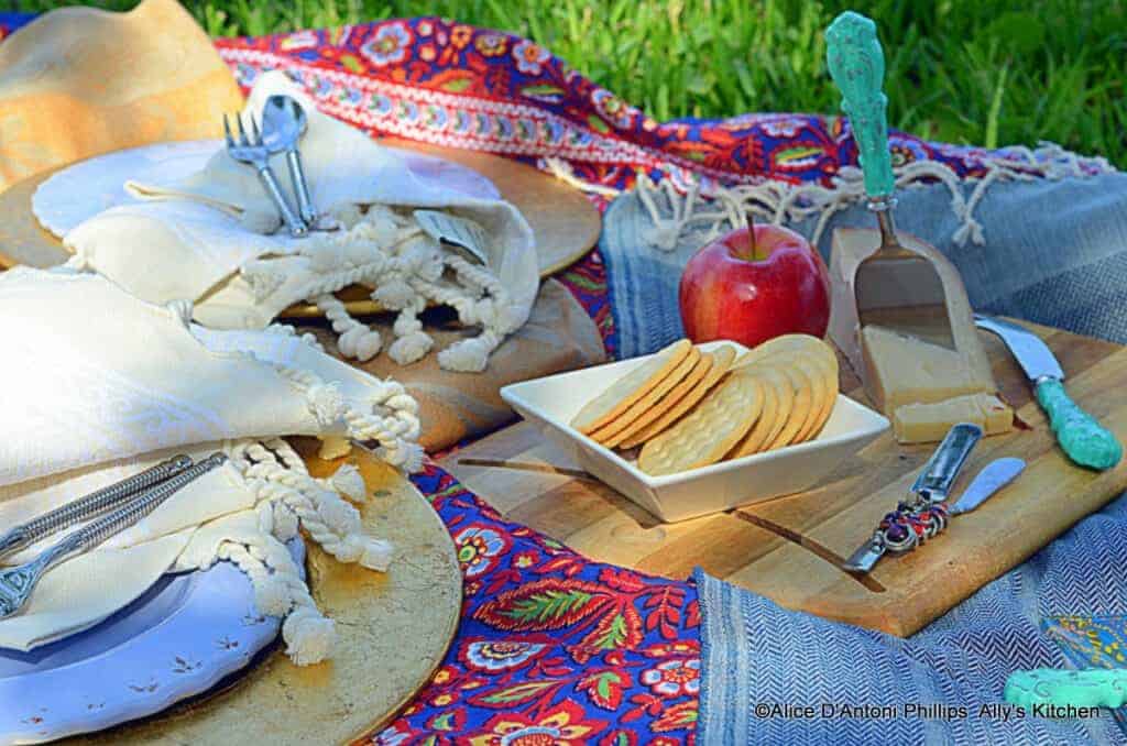 ~al fresco summer chicken tomatoes & purple potatoes~