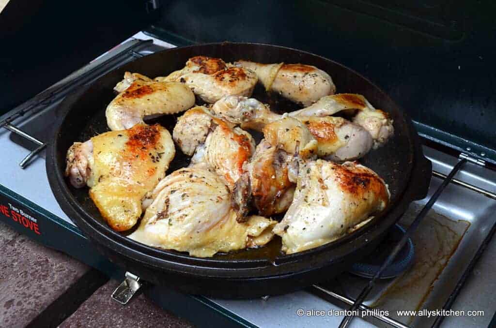 dutch oven garlic chickenchicken recipesally's kitchen
