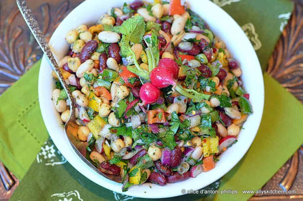 ~spicy bean salad~