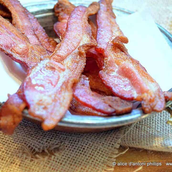 ~oven cooked bacon~