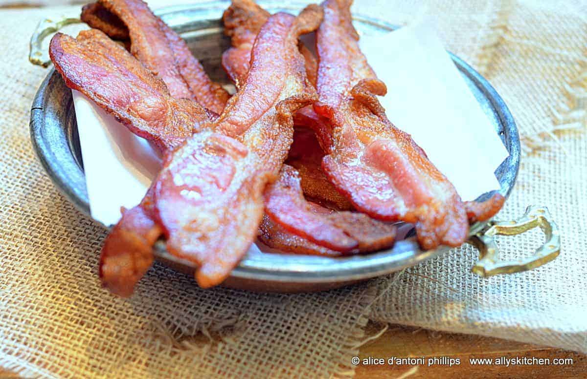 ~oven cooked bacon~