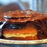 Boston Cream Whiskey Banana Pie