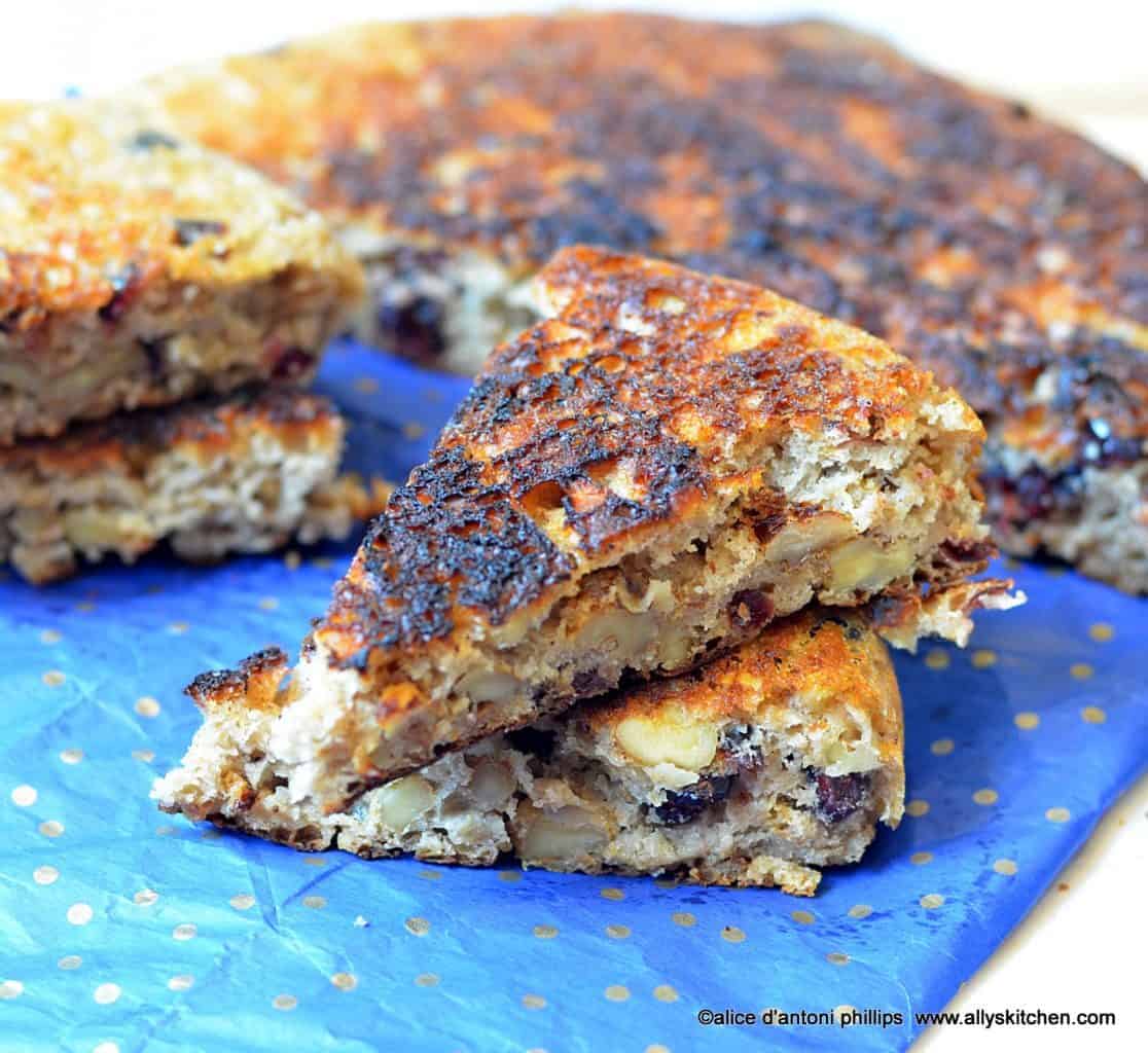 ~foodie mistress warm spiced skillet bread~