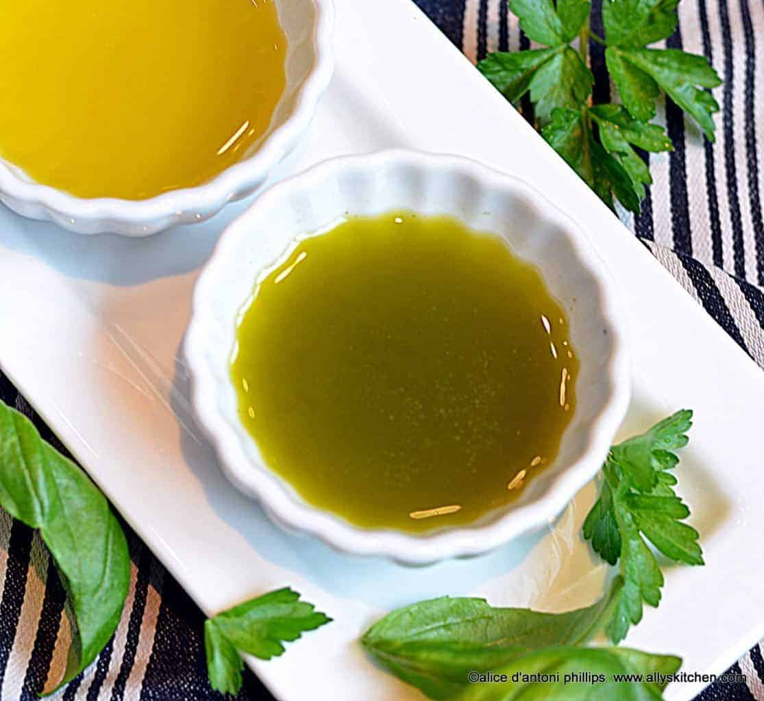 ~emerald green dipping olive oil~