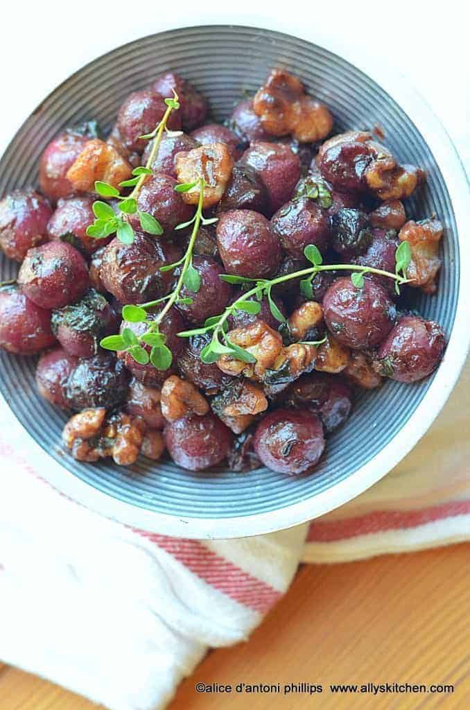 ~grape walnut compote~