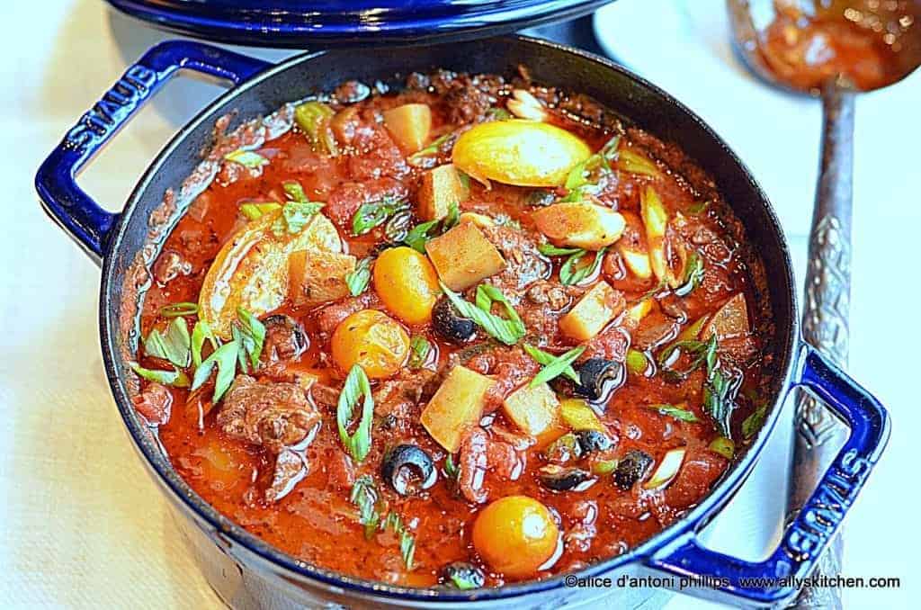 beef potatoes & tomatoes - Ally's Kitchen