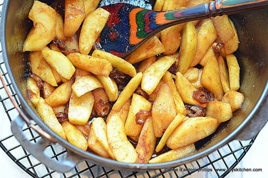 How to fry apples - Feast and Farm