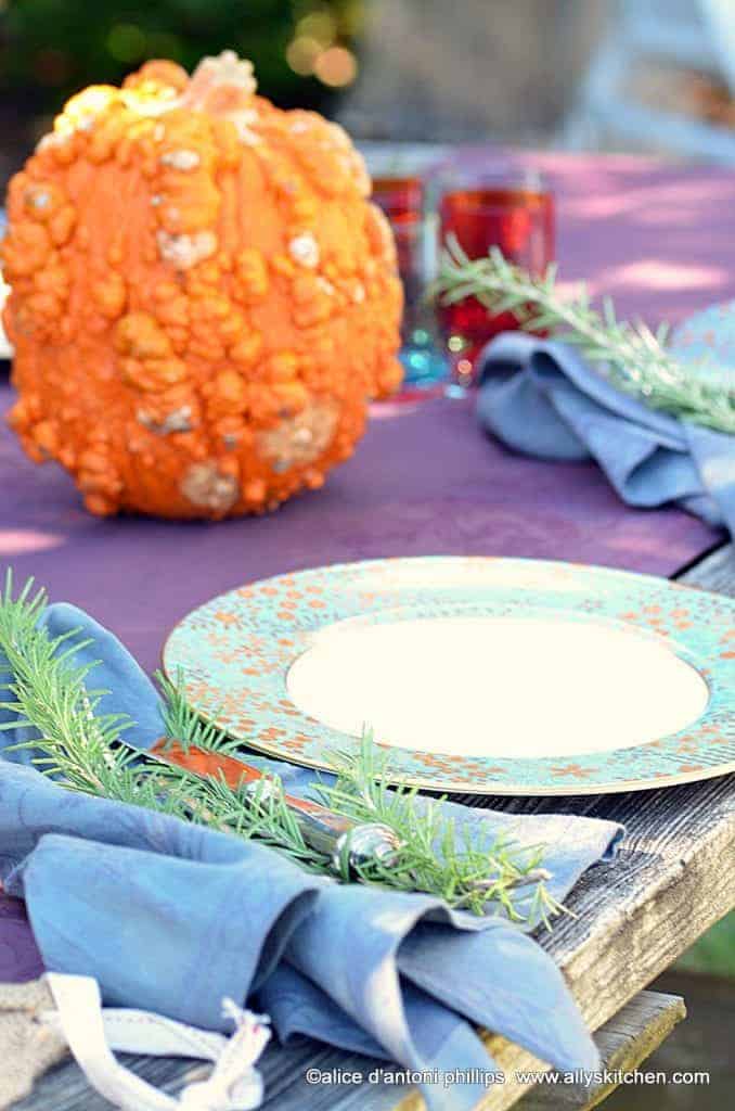 5 tips to boho your fall table