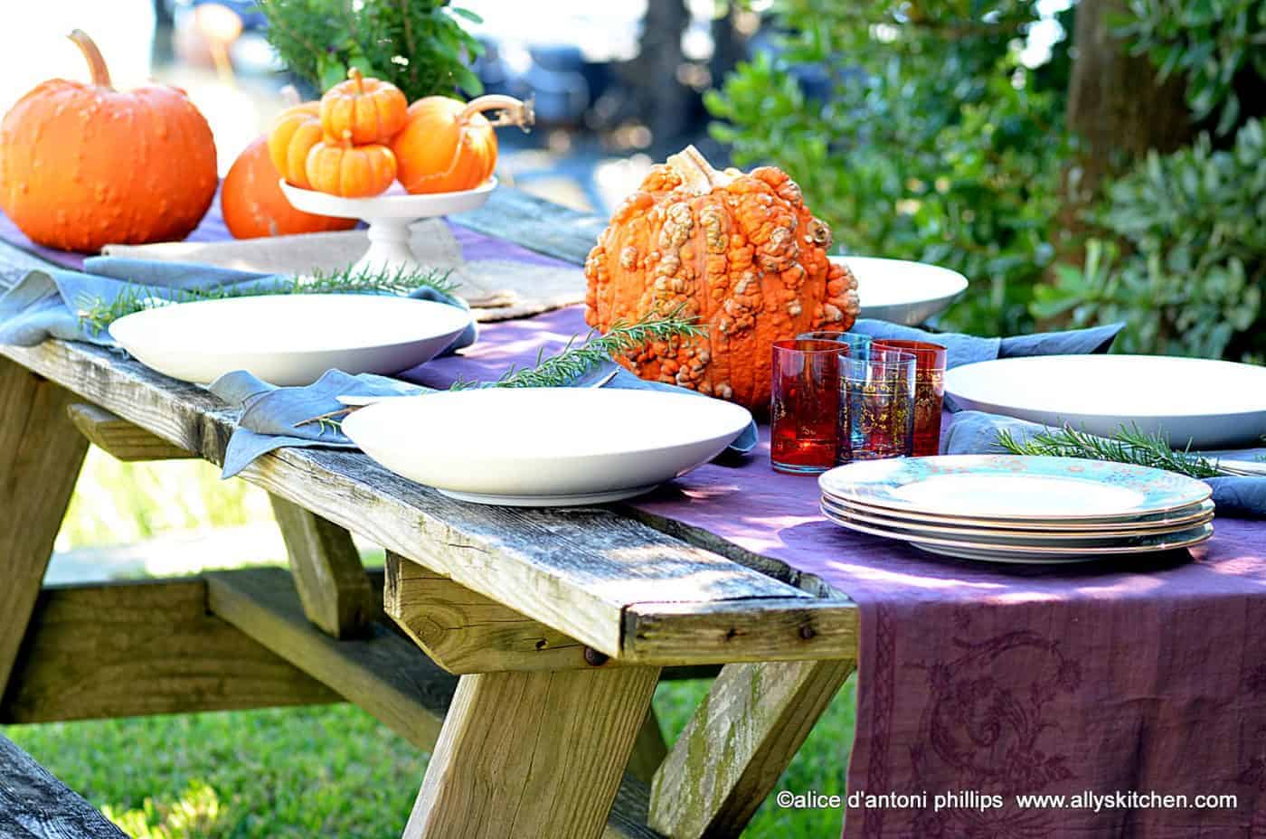 5 tips to boho your fall table