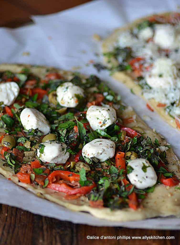 butter garlic herb pizza