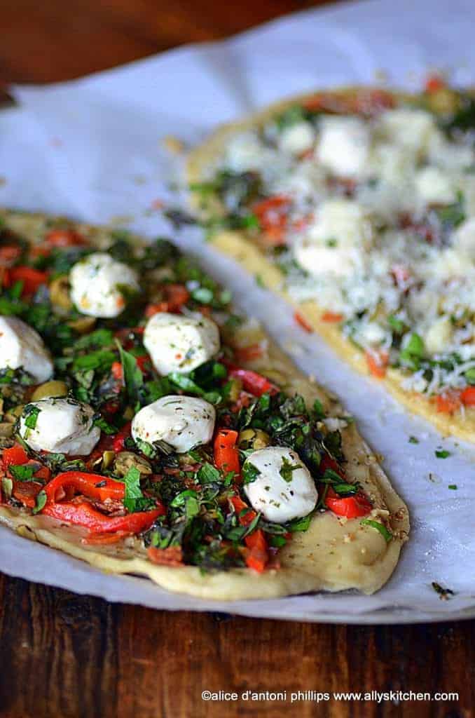 butter garlic herb pizza