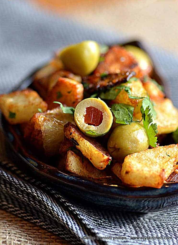 fried potatoes