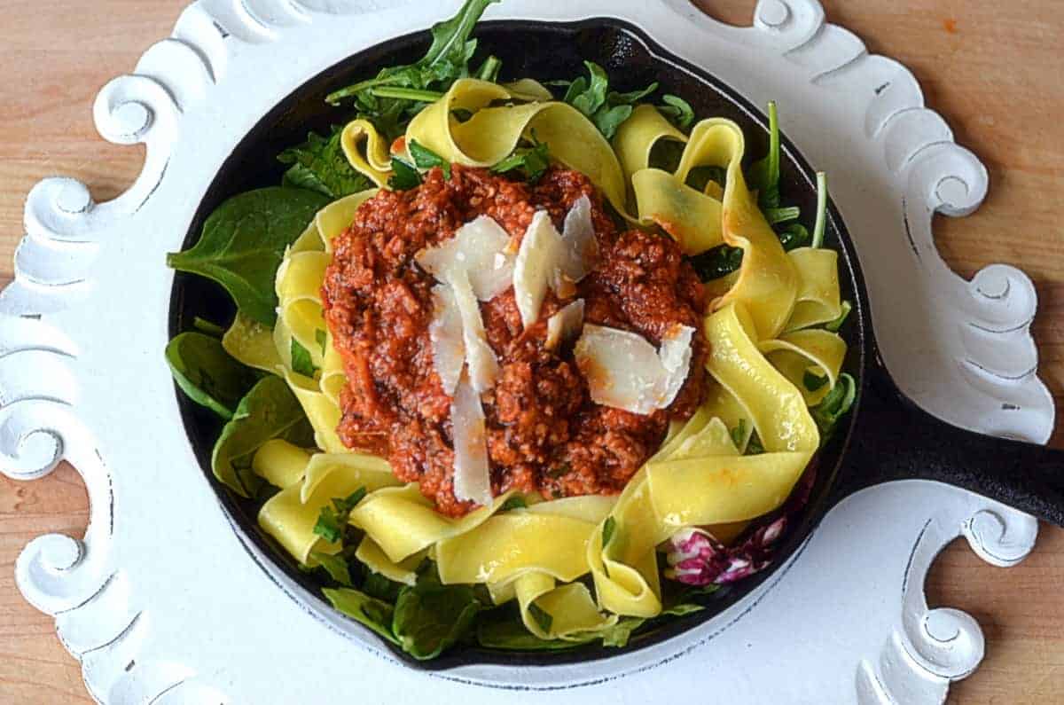 Cajun-Style Beef and Pork Bolognese Penne Recipe - Home Chef