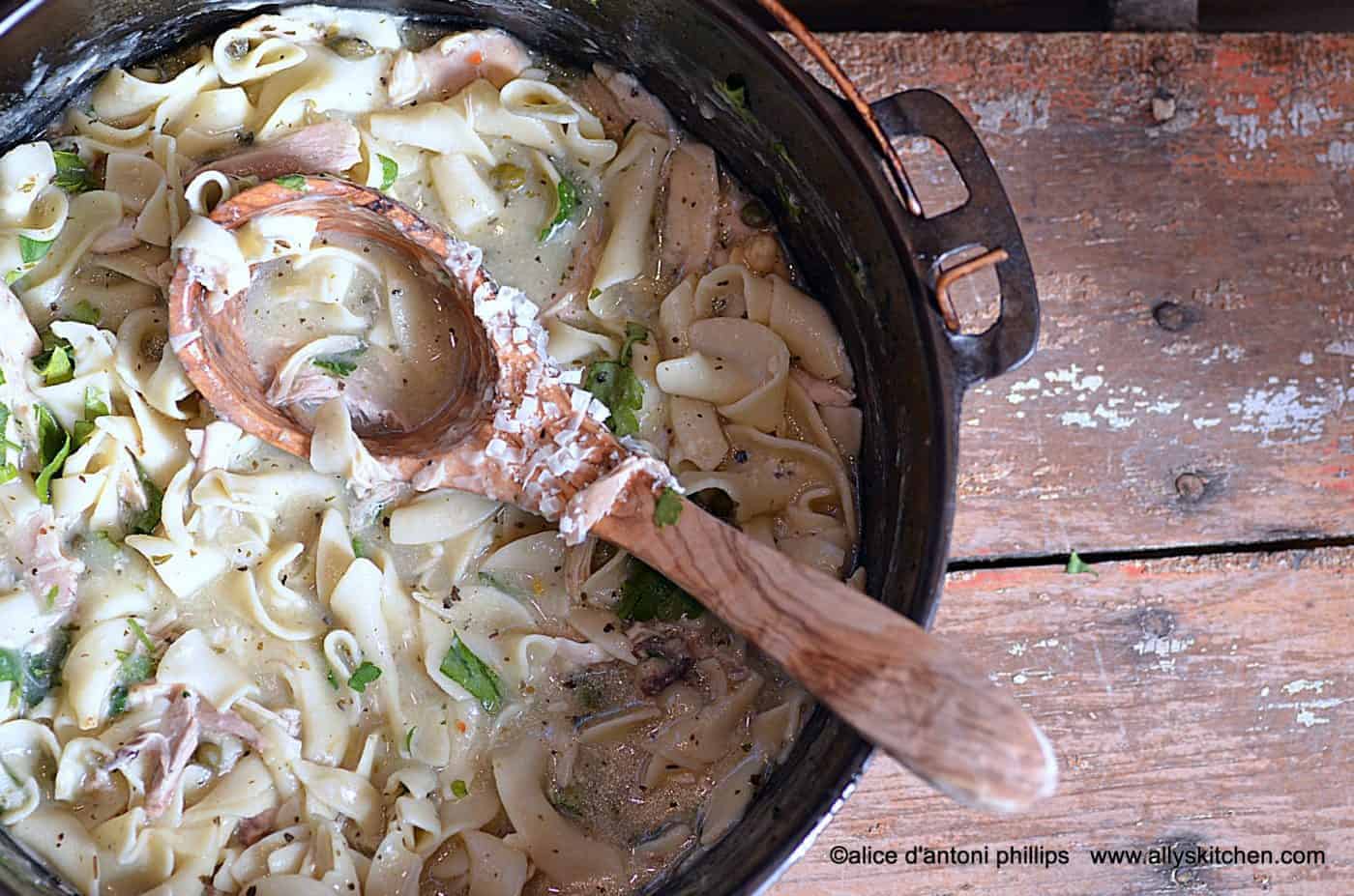 Best Homestyle Chicken Noodle Soup - Whisk it Real Gud