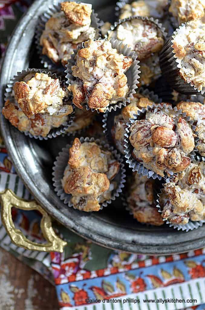 brown sugar almond spiced clusters
