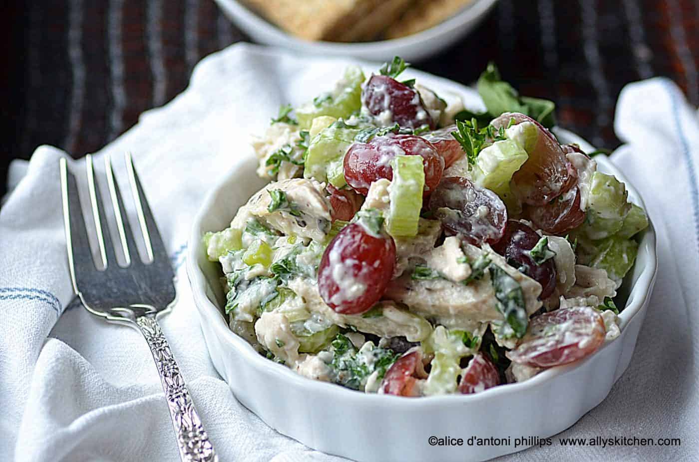 fresh herb chicken salad