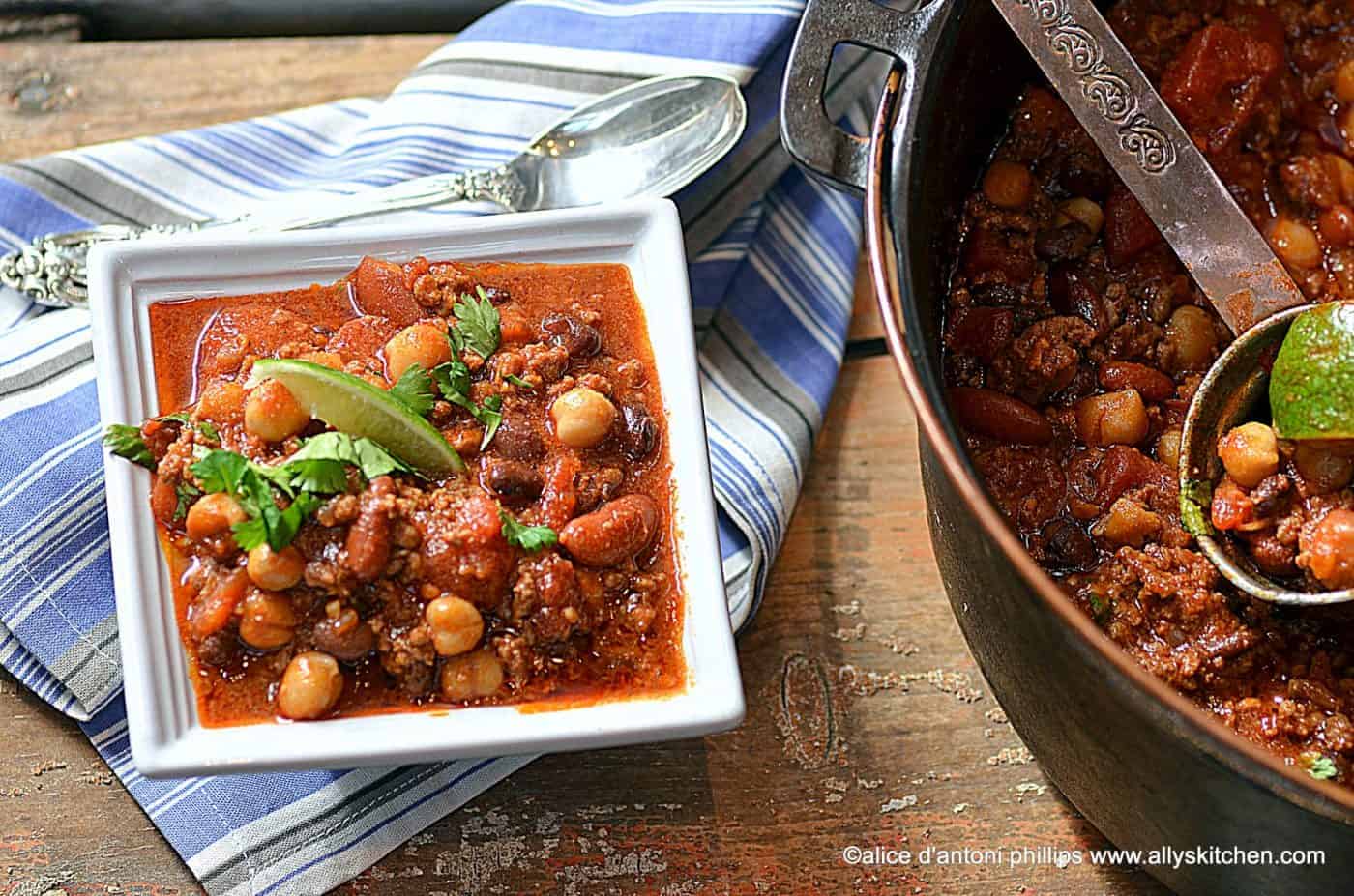 mexican chorizo chili Ally's Kitchen