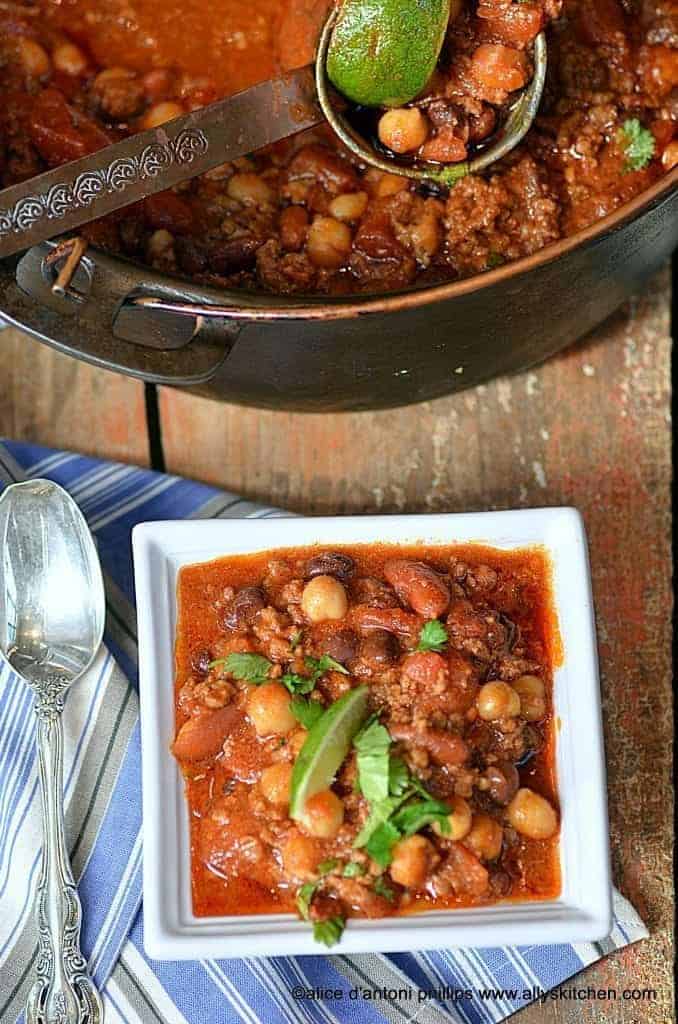 mexican chorizo chili