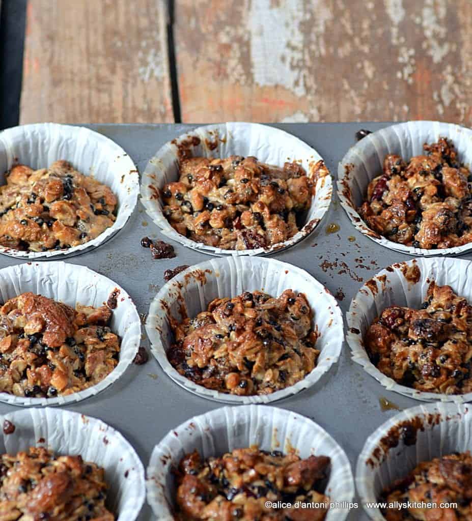 lentil granola cups