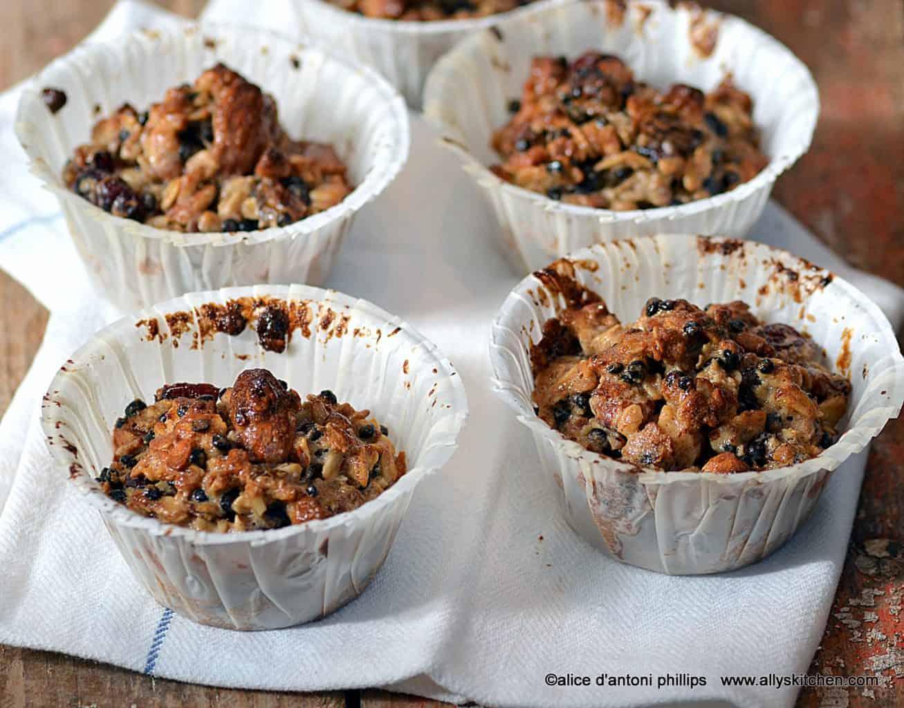 lentil granola cups