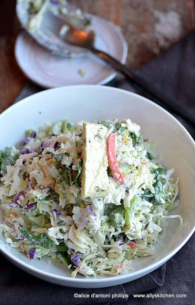 bleu cheese coleslaw