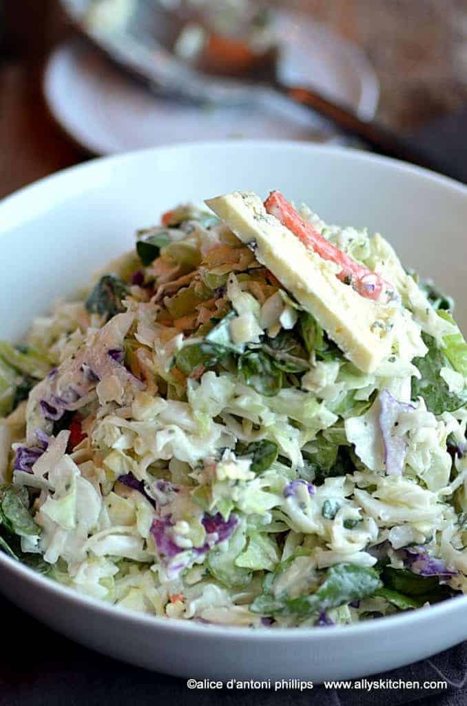 bleu cheese coleslaw