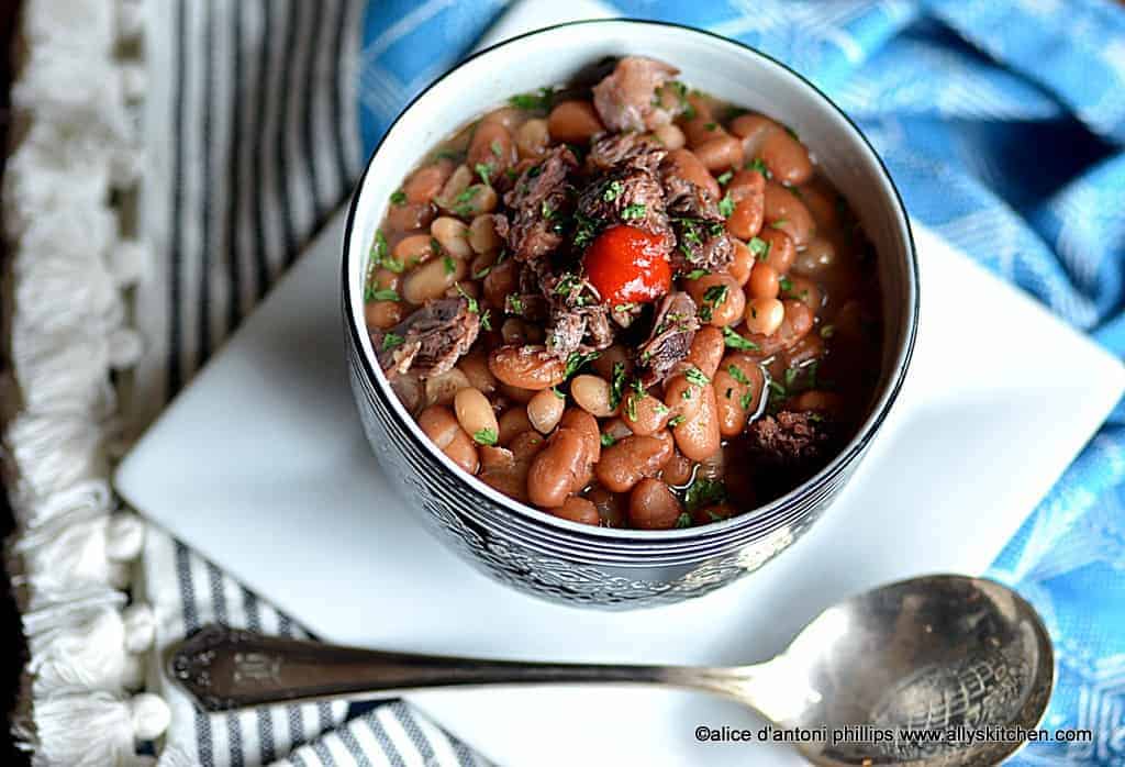 coal miner's pinto & navy beans