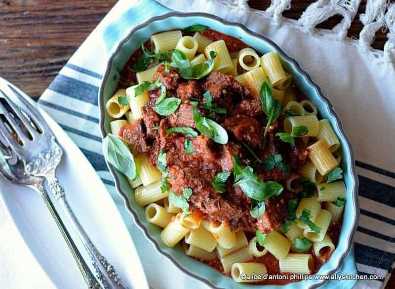 moroccan beef ragu sauce