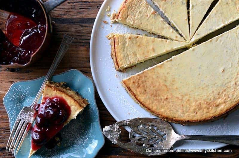 cherry limeade cheesecake