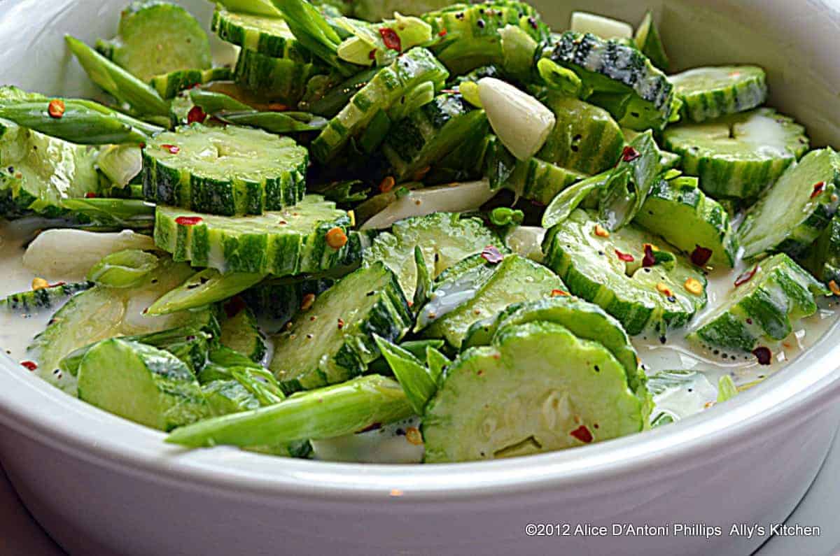 cucumber buttermilk salad