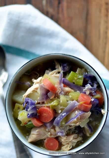 Vegan Chicken Soup - Spoonful of Kindness