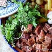 tagine of beef and vegetables