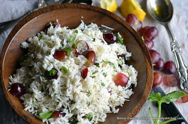 delta blue rice salad