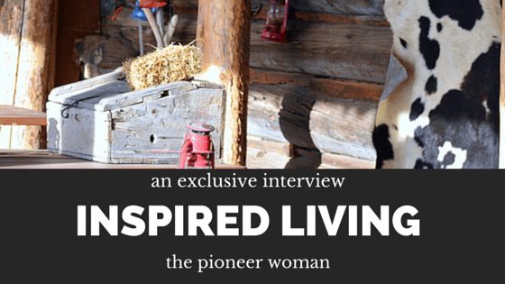 Pioneer Woman New Kitchen Line - Ree Drummond Interview 