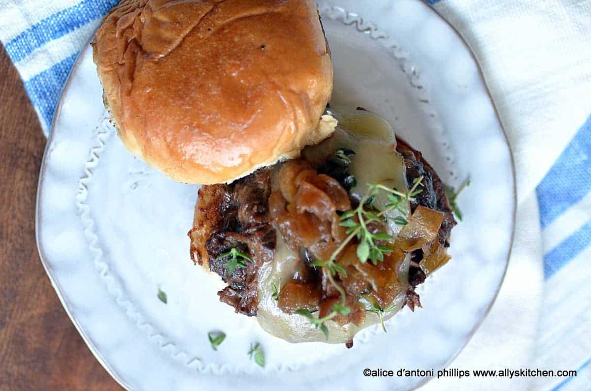 french onion beef sliders sandwich recipes ally's kitchen