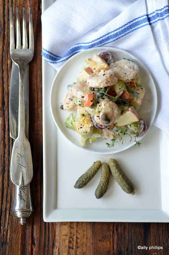 southern shrimp salad|salad recipes|ally's kitchen