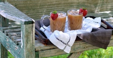 chocolate cinnamon iced coffee