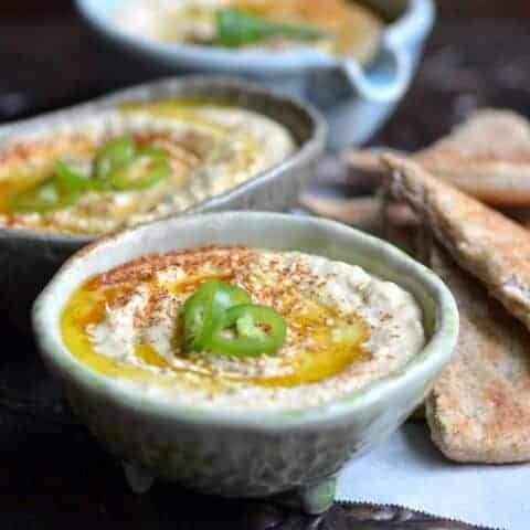 pineapple serrano hummus