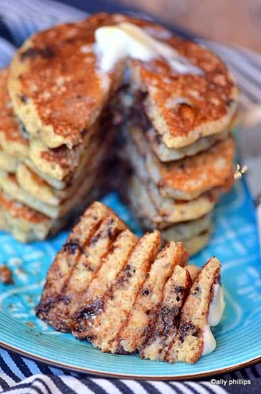 banana dipper pancakes