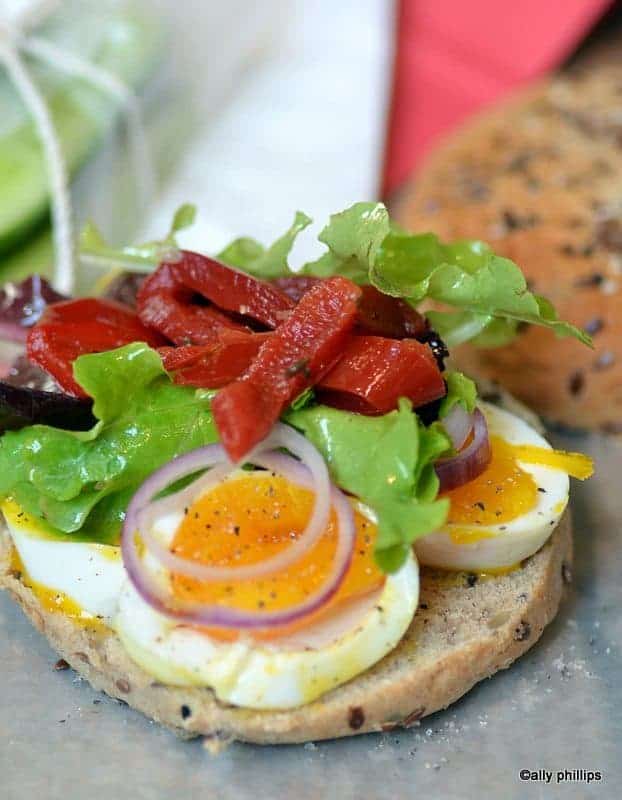 soft boiled egg sandwich|egg recipes|ally's kitchen